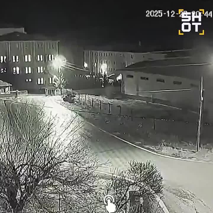 Предположительно, момент взрыва самолёта Falcon 50, на котором летел начальник Генерального штаба Ливии публикует Shot