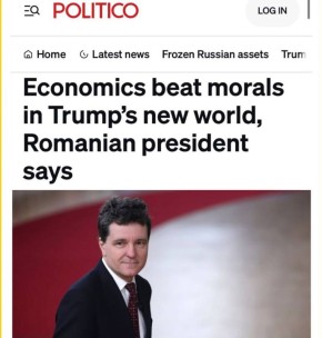 Россияне считают, что мир через 2-3 месяца будет для них лучше, чем сейчас, — президент Румынии