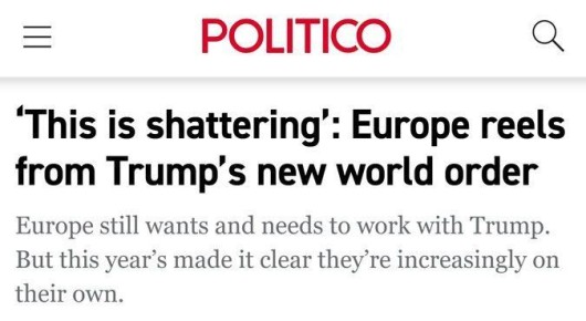 ���� ���������: ������ ���������� ����� ������� �������� ������, � Politico