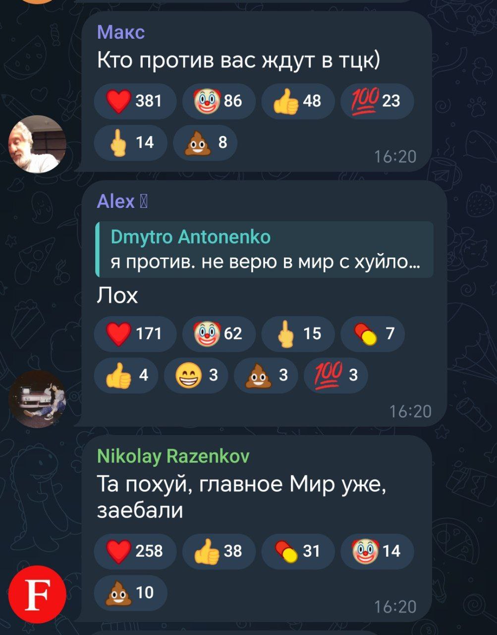 85% против или всё не так? Провластный ТГ-канал случайно выдал настроения украинцев** 85% против или всё не так? Провластный ТГ-канал случайно выдал настроения украинцев**