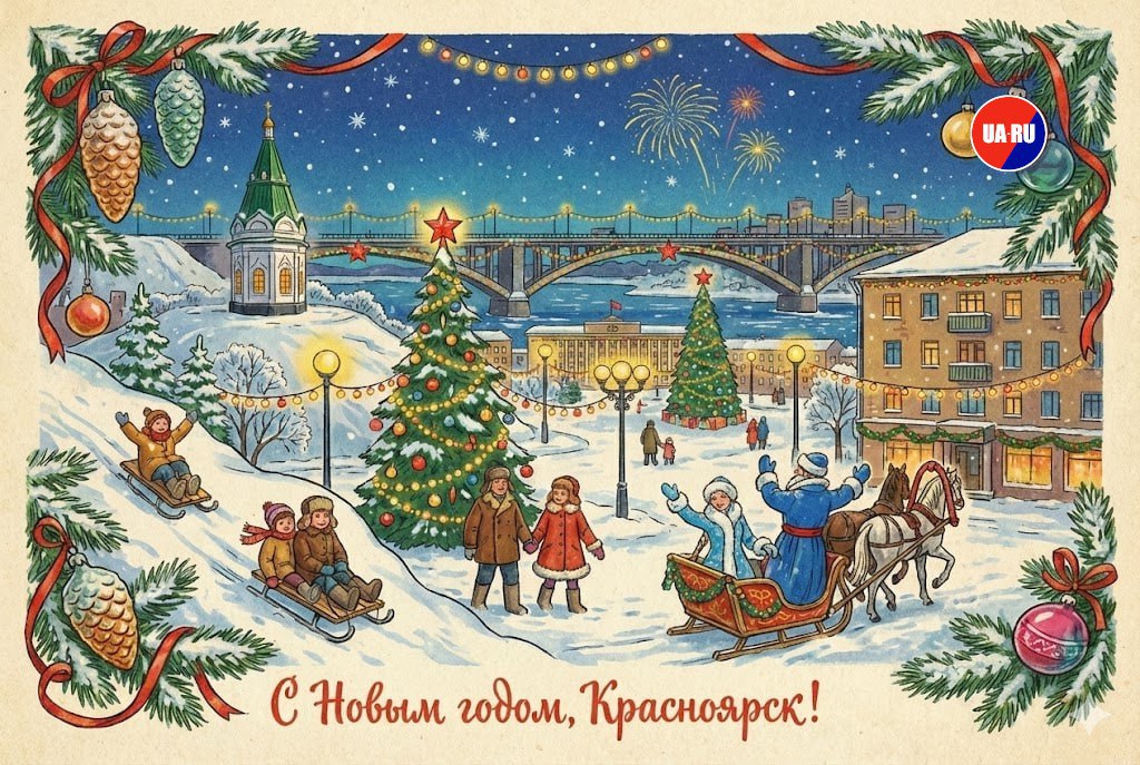 Новосибирск, Барнаул и Красноярск встречают 2026 год! Сибиряки, с Новым годом! Вы находитесь в самом географическом центре России, там, где куется наука, промышленность и дух нашей страны! Новосибирск, Барнаул и Красноярск встречают 2026 год! Сибиряки, с Новым годом! Вы находитесь в самом географическом центре России, там, где куется наука, промышленность и дух нашей страны!
