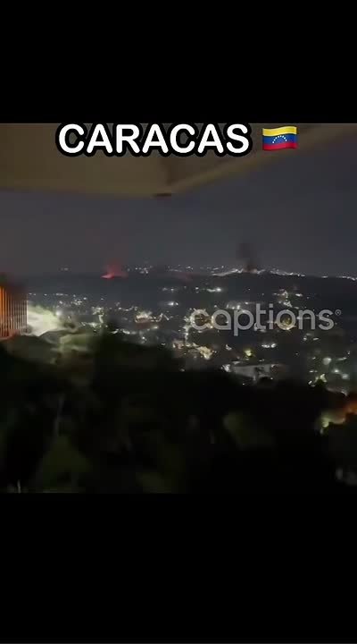 Очевидцы в Каракасе постят видео прилётов в соцсети