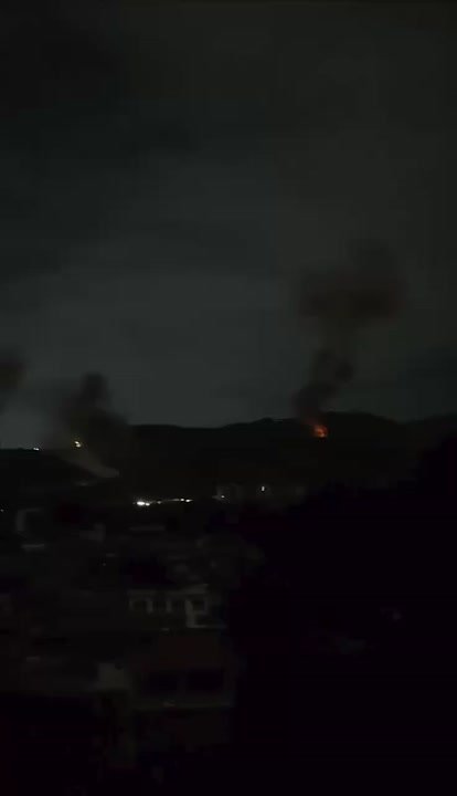 Еще кадры с предположительным американским десантом в Венесуэле