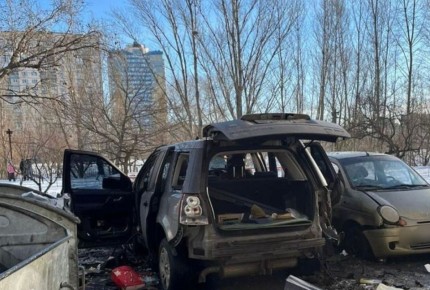 В Киеве "теракт": подорвана машина с военными ВСУ - прокуратура