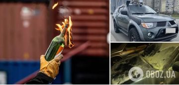 Боевику из 17-й отмбр ЗСУ сожгли машину в Киеве