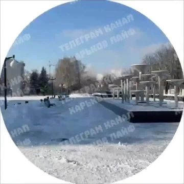 Видео последствий взрыва в Харькове