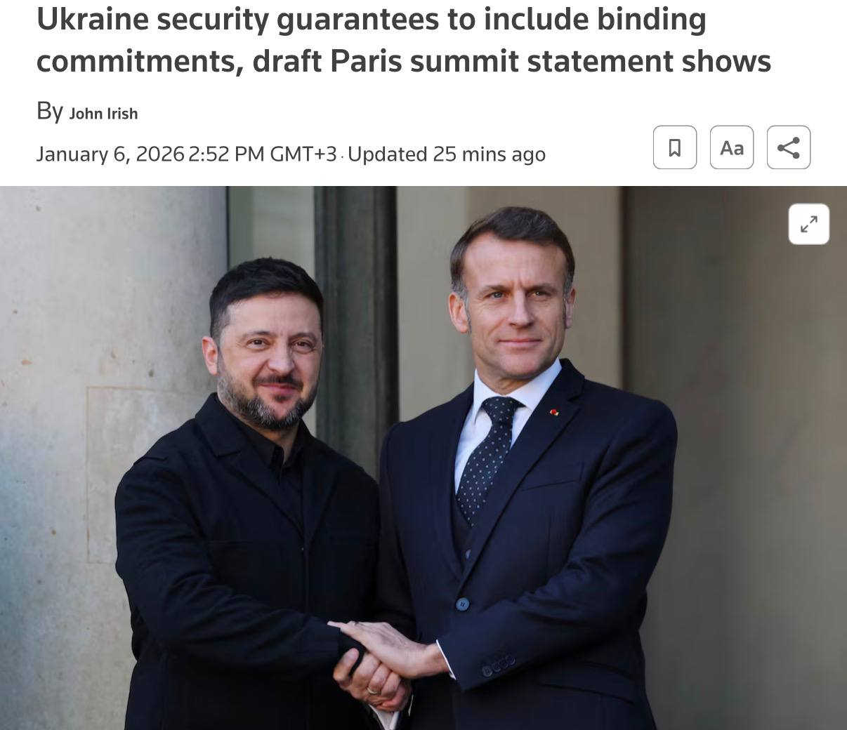 ПЕРЕГОВОРЫ С РОССИЕЙ? ДА НЕУЖЕЛИ!