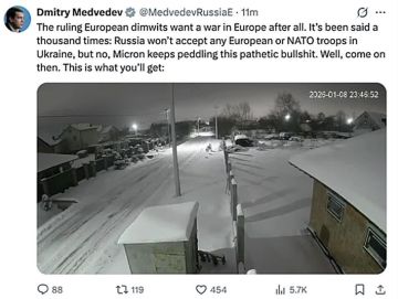 Дмитрий Медведев предупреждает: Россия не примет европейские и натовские войска на Украине