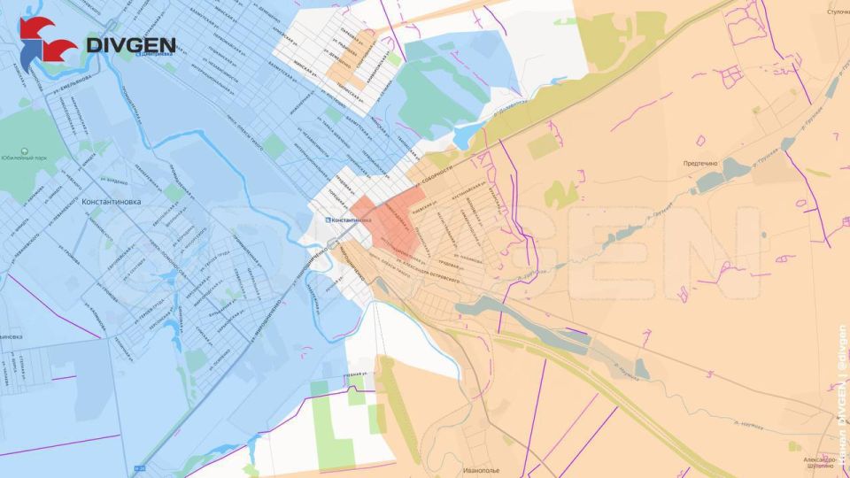 Изменения на карте боевых действий за прошедшие сутки фиксирует канал «Divgen»: