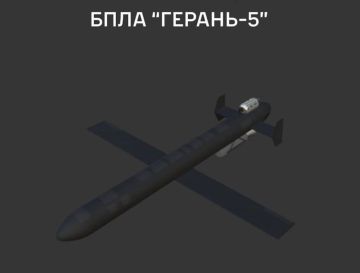 Юрий Котенок: Украинский ГУР жалуется, что в этом году ВС РФ впервые применили для ударов по целям на территории Украины дрон "Герань-5"