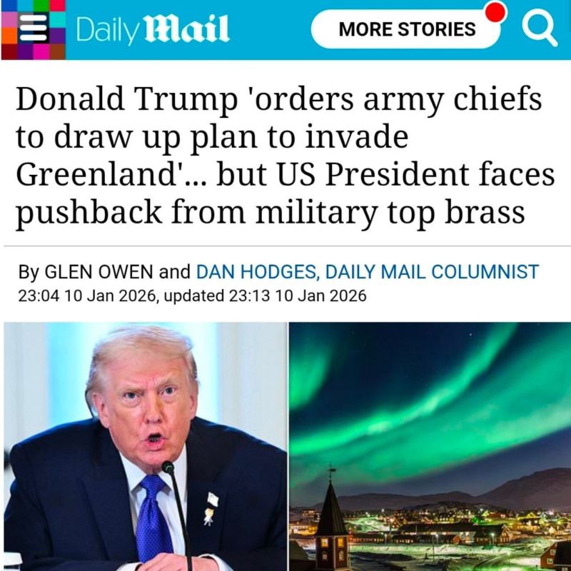 А ситуация-то накаляется.. Дональд Трамп приказал командирам специальных операций США подготовить планы возможного вторжения в Гренландию, — утверждает издание Daily Mail Daily Mail та еще желтая помойка, но такими...