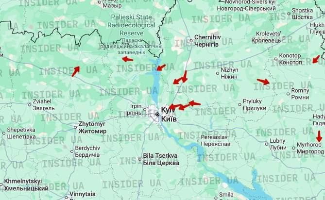 Киев и область атакуют также и дроны