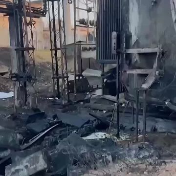 Нанесен удар по энергообъектам подконтрольной Киеву части Запорожской области