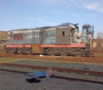 пёЏ Сегодня также дронами был нанесён удар РїРѕ железнодорожному составу РЅР° подконтрольной Украине части ДНР