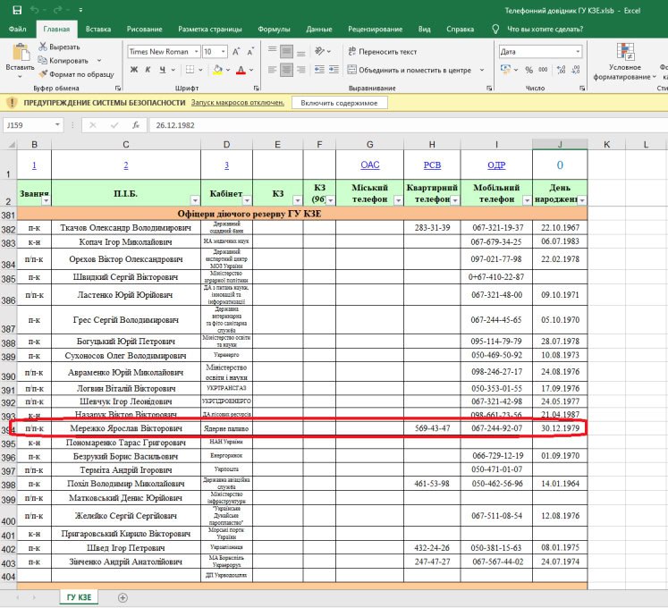Кадровые изменения в СБУ не прекращаются