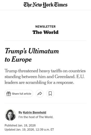 New York Times: ��� ������� ������: ������� ��� ����������?