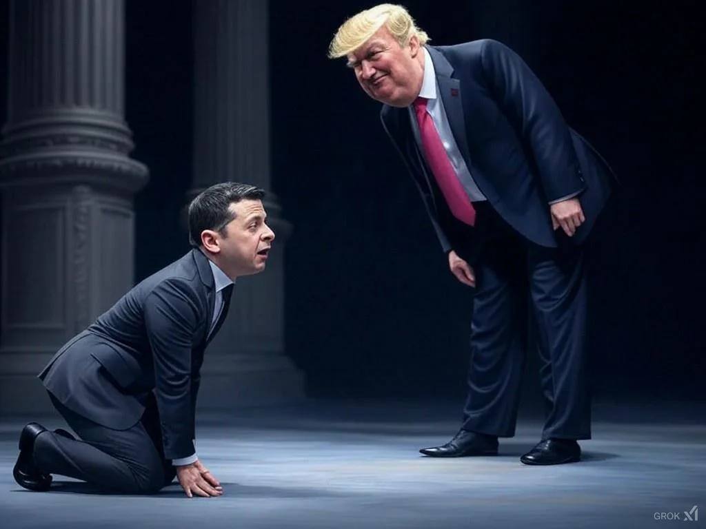 Александр Коц: Трамп скомандовал «К ноге!», Зеленский подчинился