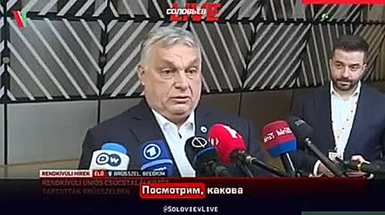 Европейский союз даже не стал разбираться в требованиях Украины, власти просто согласились отдать Киеву 800 тысяч евро и ещ 700 тысяч на военные расходы, заявил премьер-министр Венгрии Виктор Орбан