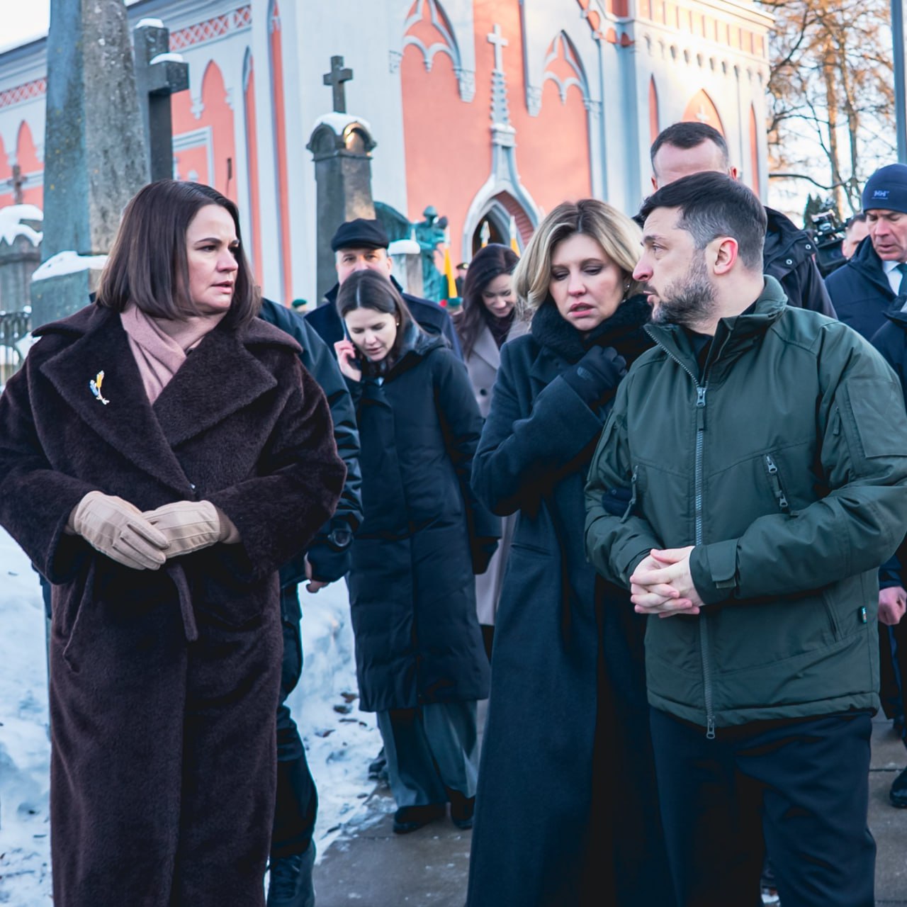 Тихановская поделилась опытом эмиграции с Зеленским