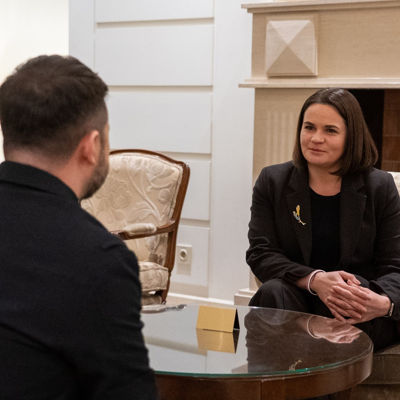 Тихановская поделилась опытом эмиграции с Зеленским Тихановская поделилась опытом эмиграции с Зеленским