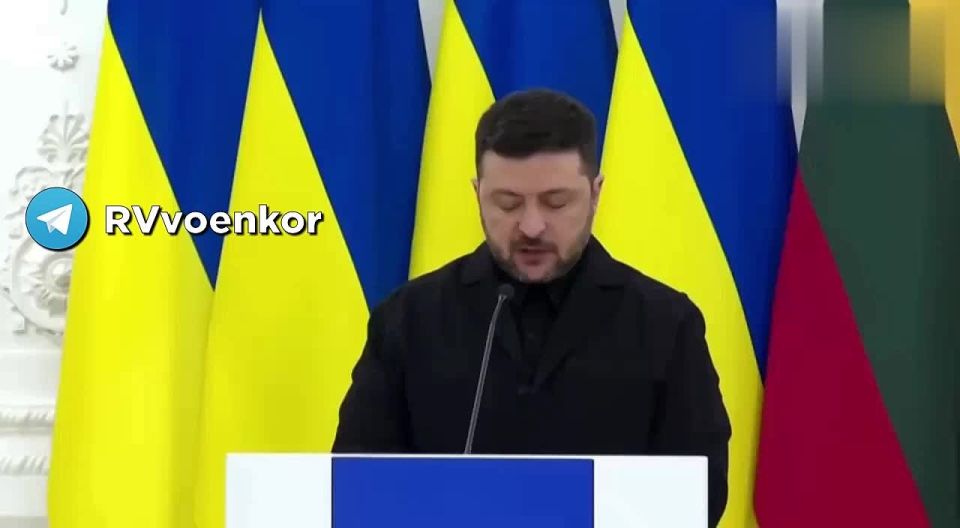 Зеленский чуть не сорвался на русский язык на пресс-конференции