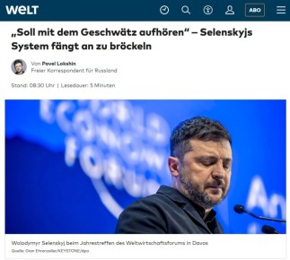 Die Welt: ����� ���������� ������ �� ���� �� ���� ������������� ��������� � ���������� ����������