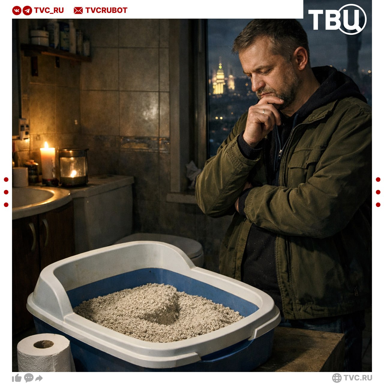 Кошачьи лотки в качестве туалета предложили использовать украинцам