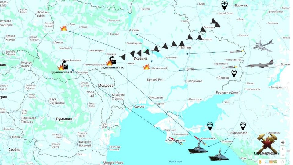 Михаил Онуфриенко: Сегодня ночью ВКС России изменили тактику