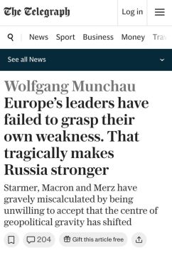 The Telegraph: �������, ������ � ���� ��������� ��������� ������, �� ����� ��������, ��� ����� ��������������� ������� ���������,� - ��� ������ ������ �������