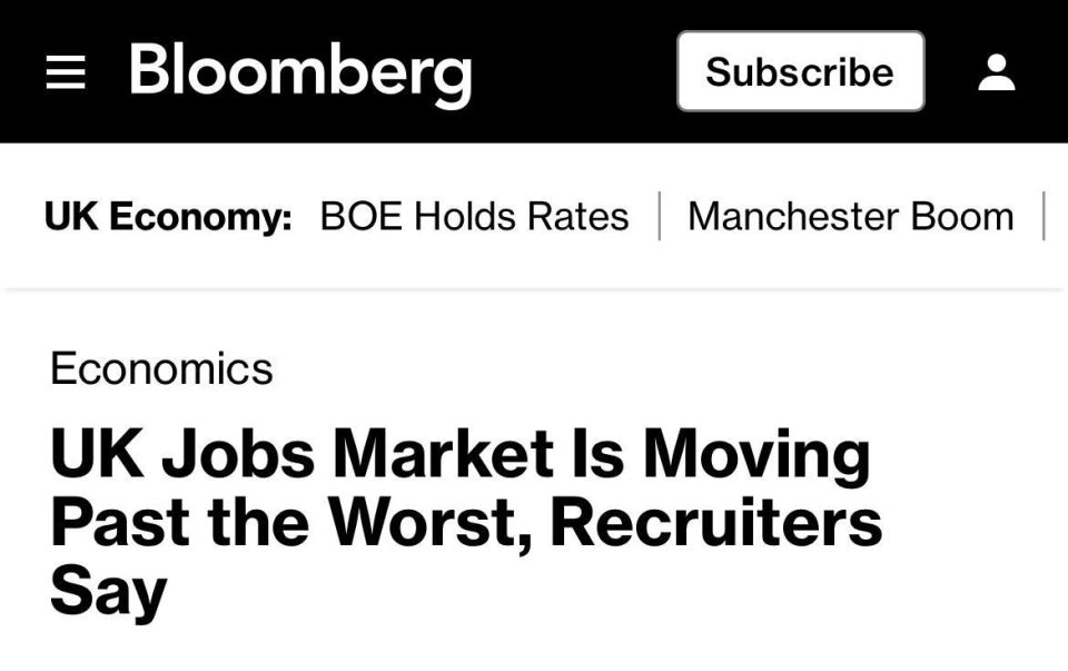 Михаил Онуфриенко: Рынок труда Британии переживает худшие времена, — констатирует Bloomberg