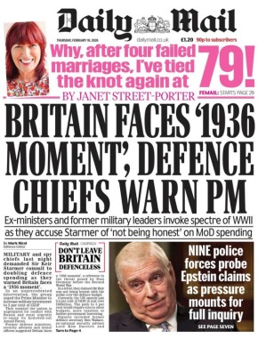 Владимир Корнилов: В Британии продолжают нагнетать военную истерию