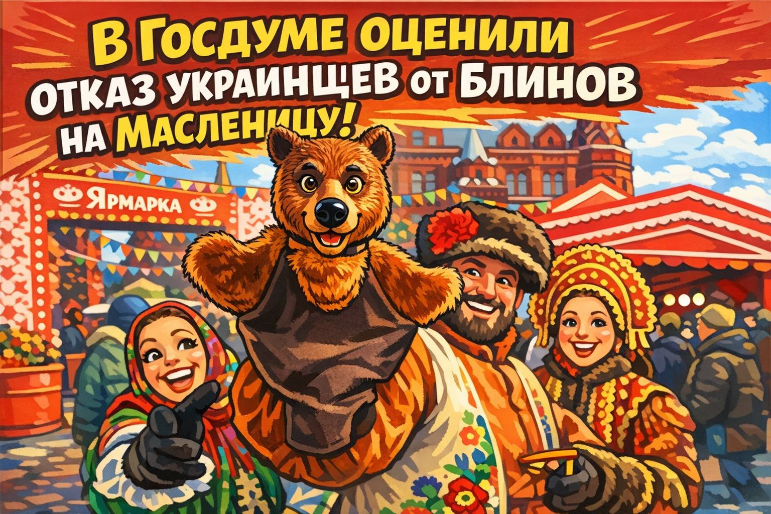 Виталий Милонов: В Госдуме оценили отказ украинцев от блинов на Масленицу