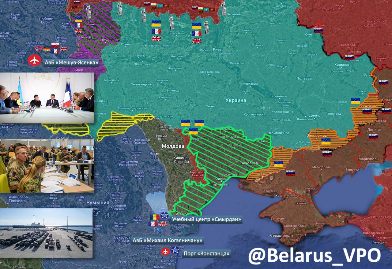 Об агрессивных планах Запада пишет "БелВПО"