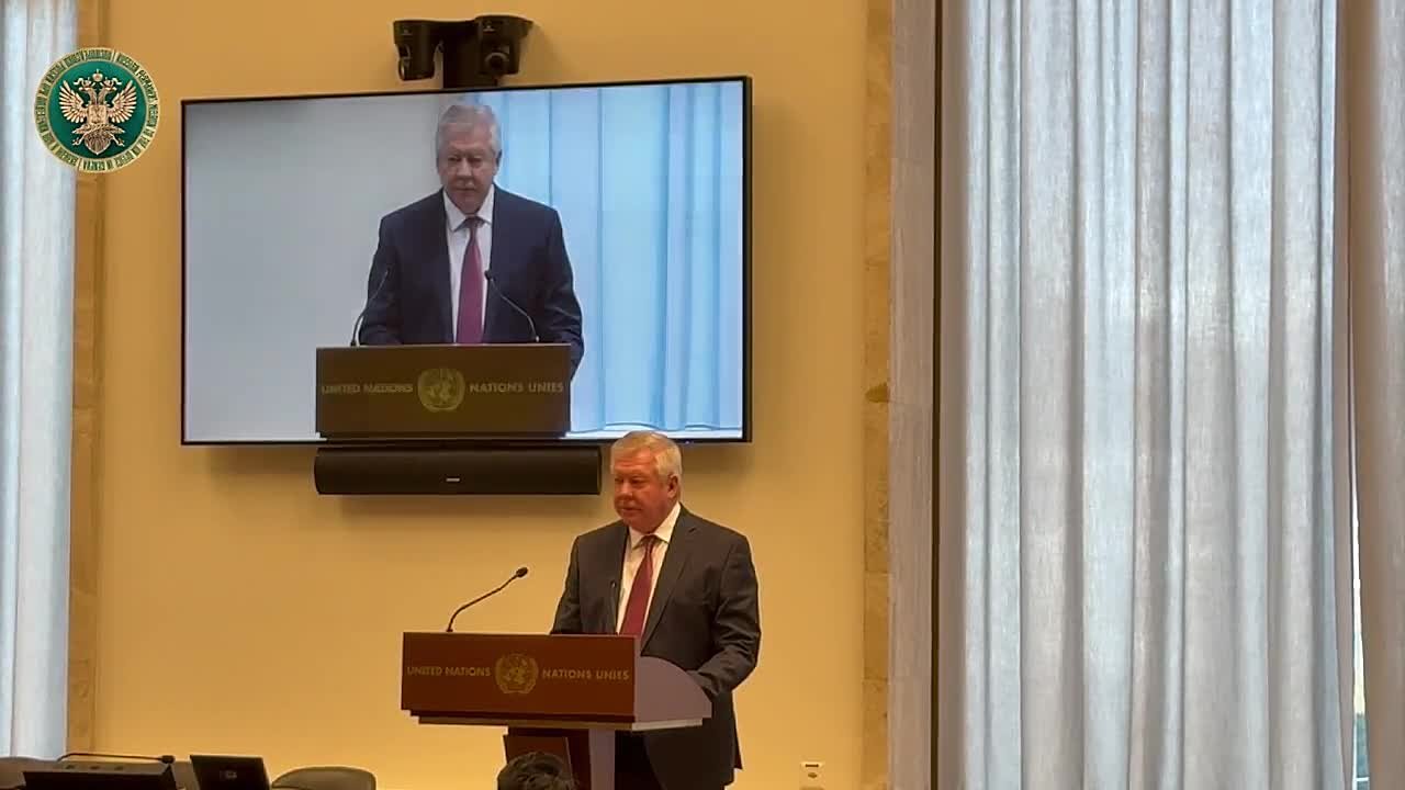 Из выступления Постпреда России при Отделении ООН в Женеве Г.М.Гатилова на сегменте высокого уровня Конференции по разоружению (КР):