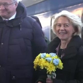 Съезд клоунов.. В Киев приехали: президент Евросовета Антониу Кошта, президент Еврокомиссии Урсула фон дер Ляйен, премьер-министры Хорватии, Латвии, Эстонии, Исландии, Дании, Швеции, Норвегии, министр обороны Литвы и...