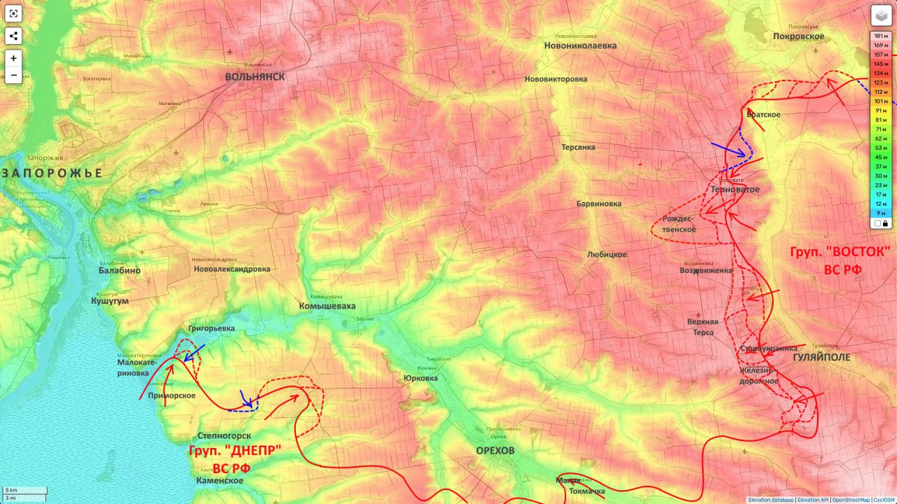 Про освобождение Рождественского на Гуляйпольском направлении пишет военный обозреватель Юрий Подоляка: