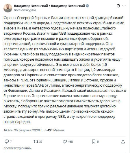 Зеленский похвалил самых "верных союзников"