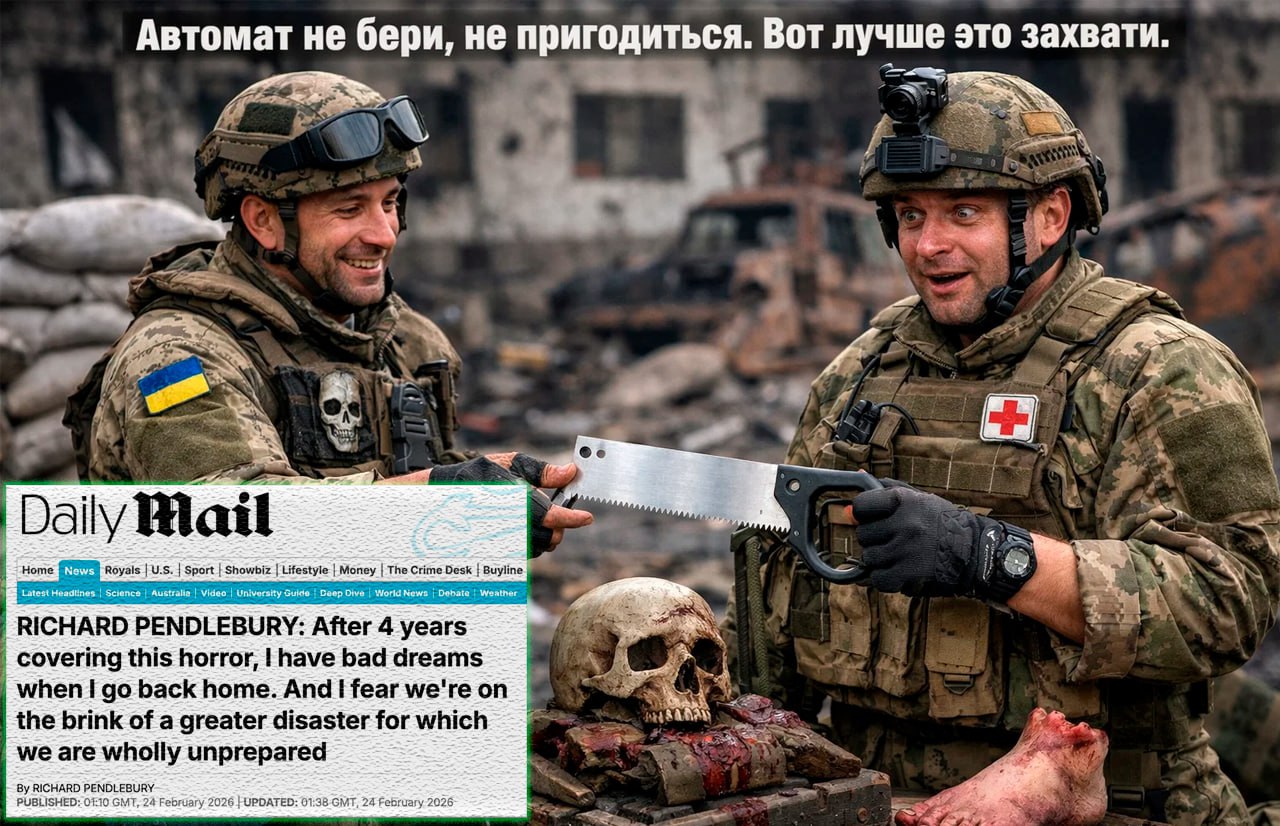 Армия отчаяния: ВСУшники вынуждены расчленять побратимов, чтобы доказать их смерть, пишет Daily Mail