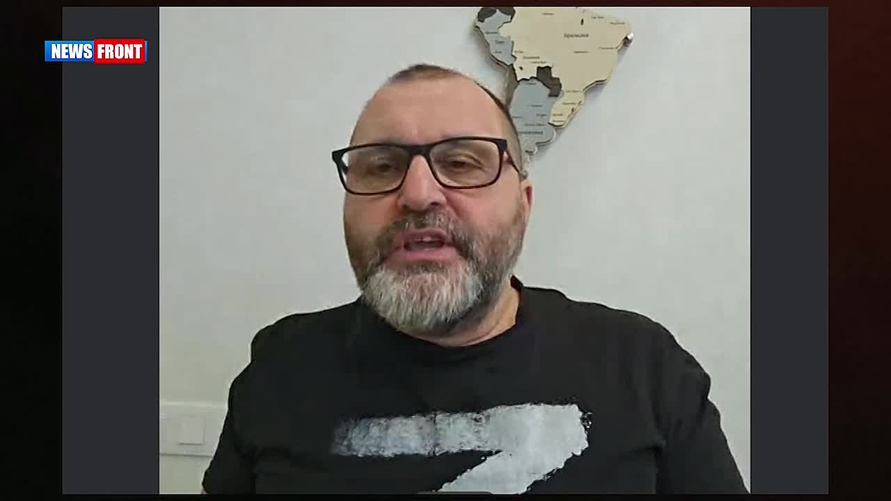 Информация о коррупции на Украине используется Западом для шантажа Зеленского, заявил советник главы ДНР Игорь Кимаковский в эфире программы "Мнение"