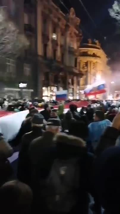 Годовщина СВО. Как отмечали в Белграде