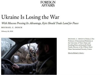 �������� ����������� ����� � Foreign Affairs �������� ����� ���������� �� ��������