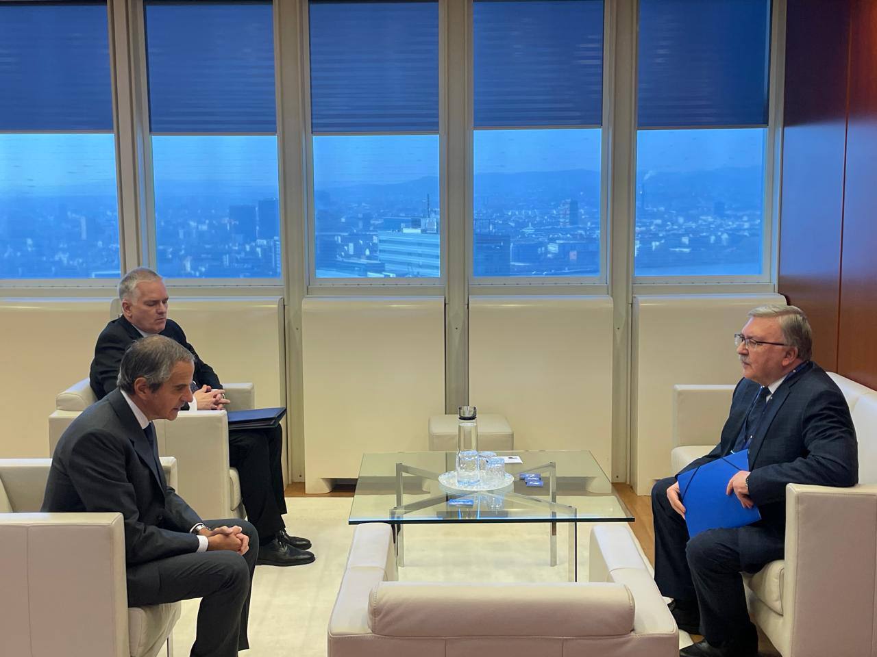 Сегодня встретился с Генеральным директором МАГАТЭ Рафаэлем Мариано Гросси
