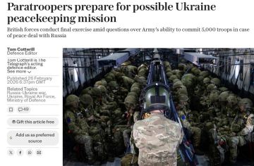 Британия и Франция готовят десант к «миротворческой миссии» на Украине