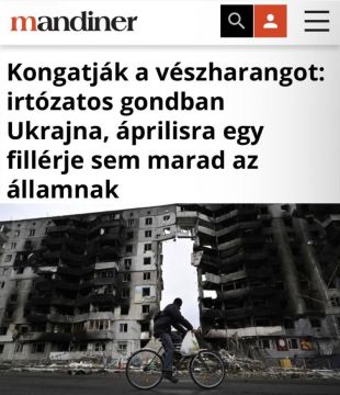 «Украина находится в критическом положении; к апрелю у государства не останется ни копейки»