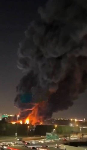 На фото, как утверждается, штаб 5-го флота ВМС США в Бахрейне