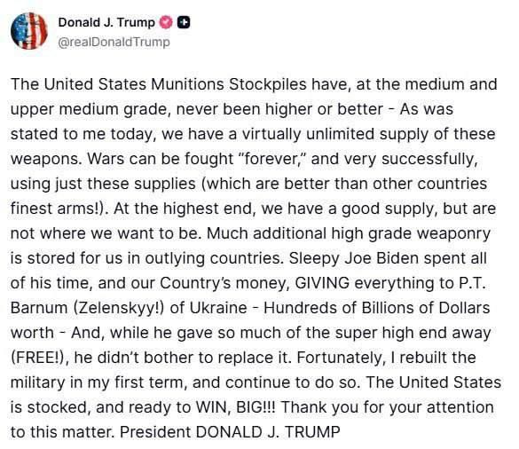 Уже слишком поздно вести переговоры с Ираном — Трамп Уже слишком поздно вести переговоры с Ираном — Трамп
