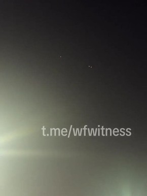 Кадры работы ПВО над столицей ОАЭ Абу-Даби