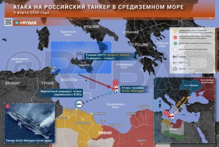 Снова наследили в Средиземке