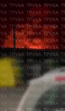 В Киеве пожар после прилётов