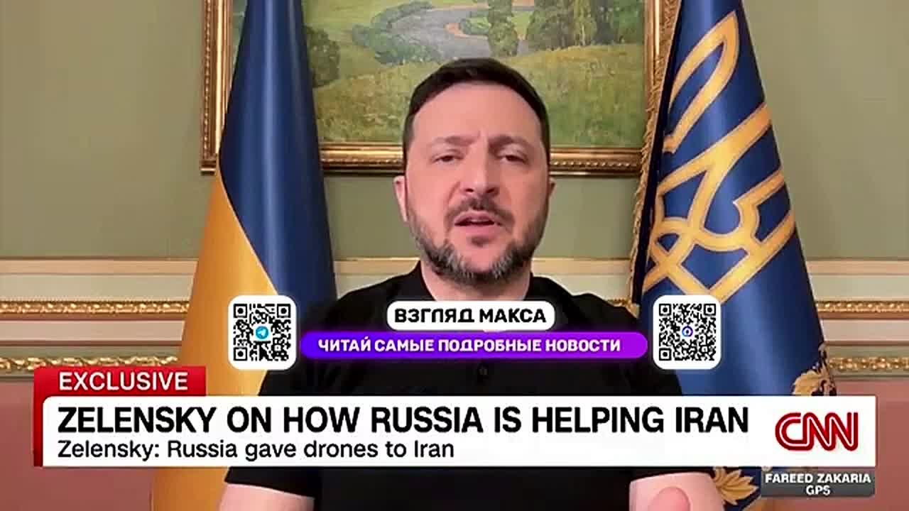 Зеленский в интервью CNN:. Конечно, я думаю, что из-за войны в Иране у нас тоже есть большие риски